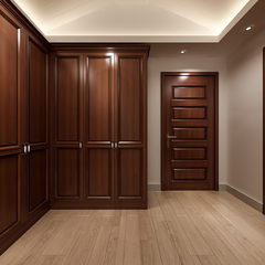 红屿别墅3层衣帽间